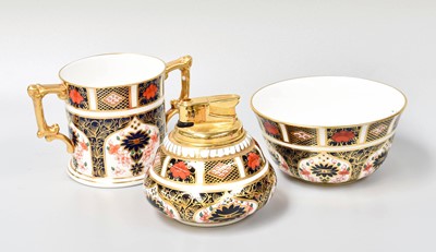 Lot 272 - A Royal Crown Derby Porcelain Loving Cup,...