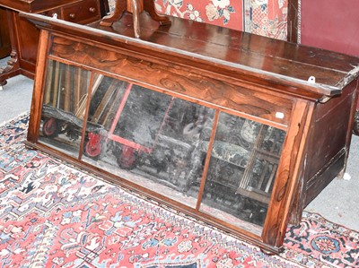 Lot 1345 - A 19th century Rosewood Sectional Over Mantle...