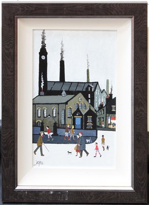 Lot 1177 - Allen Tortice (b.1949) "The Methodist Chapel"...