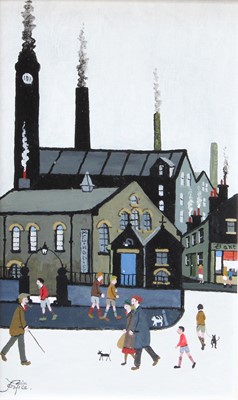 Lot 1177 - Allen Tortice (b.1949) "The Methodist Chapel"...