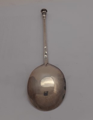 Lot 2218 - A Commonwealth Silver Seal Top Spoon