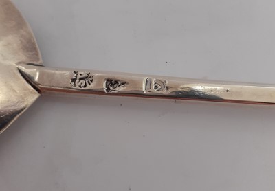 Lot 2218 - A Commonwealth Silver Seal Top Spoon