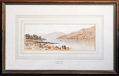 Lot 1116 - Herbert Moxon Cook (1844-1920) "Loch Long,...