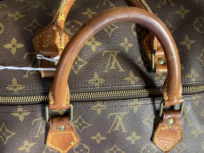 Lot 1020 - Louis Vuitton Speedy 40 Monogrammed Canvas Bag,...