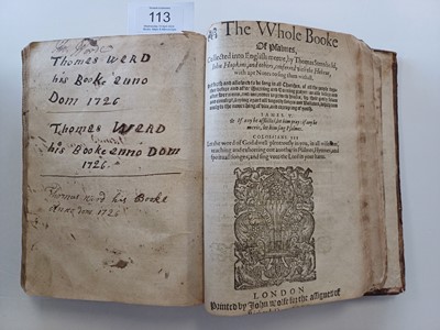 Lot 113 - Holy Bible. Geneva or ‘Breeches’ Bible....