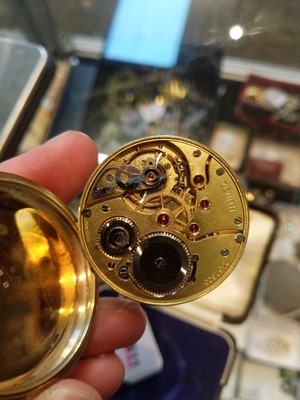 Lot 30 - A 9 Carat Gold Open Faced Zenith Pocket Watch,...