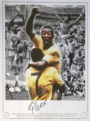 Lot 4040 - Football World Cup Autographed Pictures