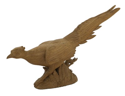 Lot 291 - Yorkshire School: A Carved English Oak...