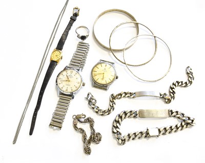 Lot 275 - An Omega Seamaster 30, two other watches...