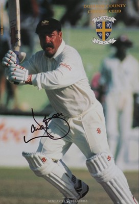 Lot 3003 - Various Cricket Related Autographed Photographs