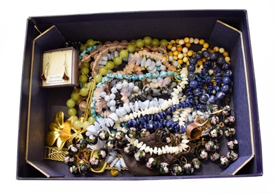 Lot 53 - A Quantity of Costume Jewellery, including a...