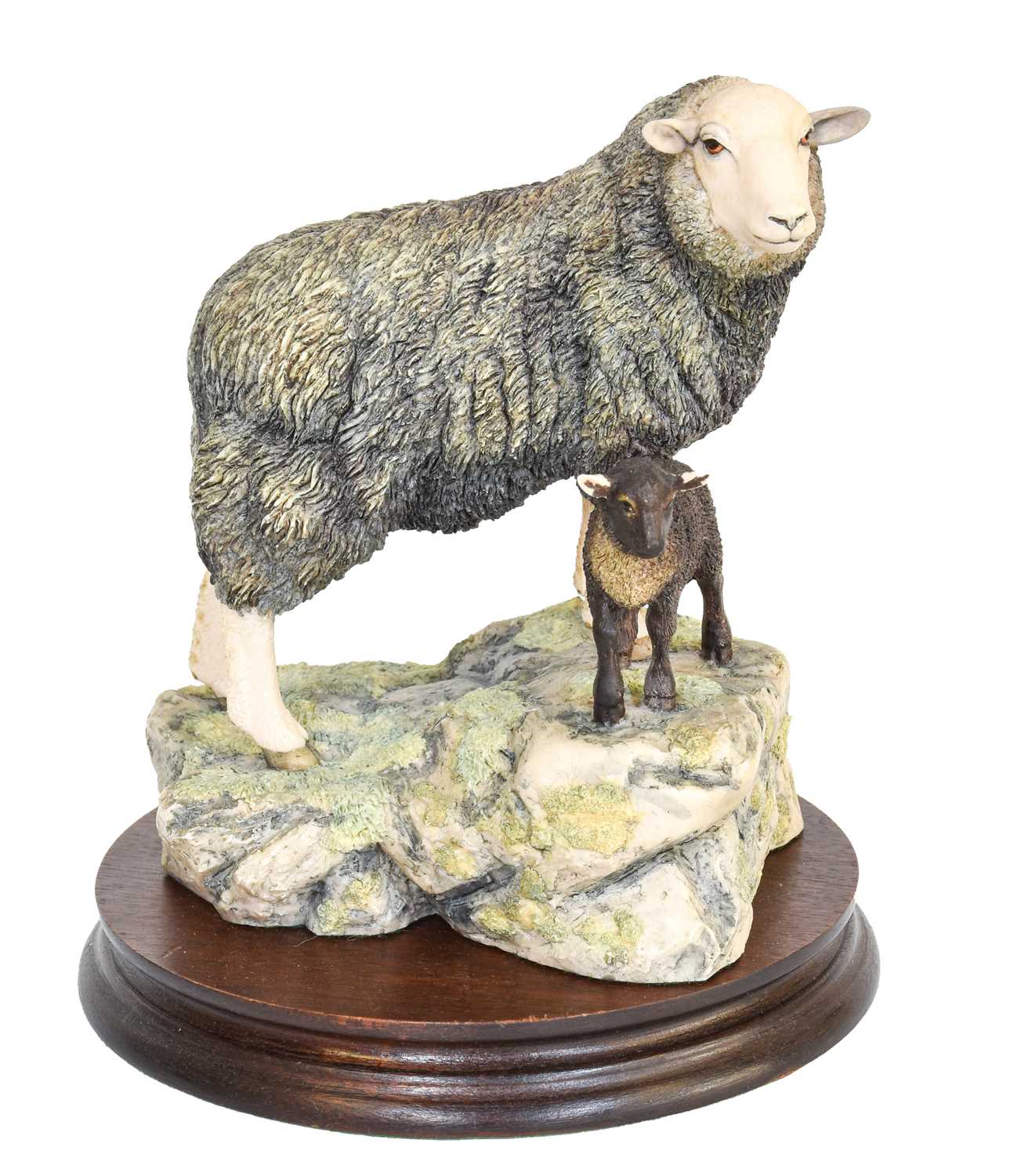 Lot 2127 - Border Fine Arts 'Herdwick Ewe and Lamb'...