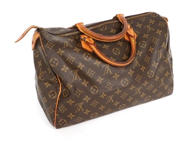 Lot 1019 - Louis Vuitton Speedy 35 Monogrammed Canvas...