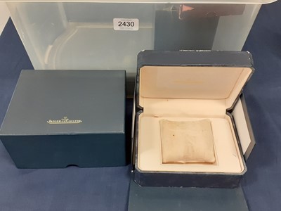Lot 2430 - Two Patek Philippe Wristwatch Boxes, Patek...