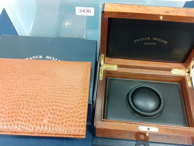 Lot 2430 - Two Patek Philippe Wristwatch Boxes, Patek...