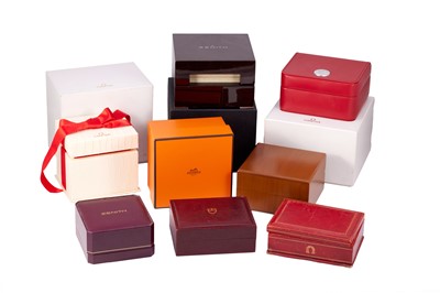 Lot 2433 - A Selection of Wristwatch Boxes by, Tudor,...