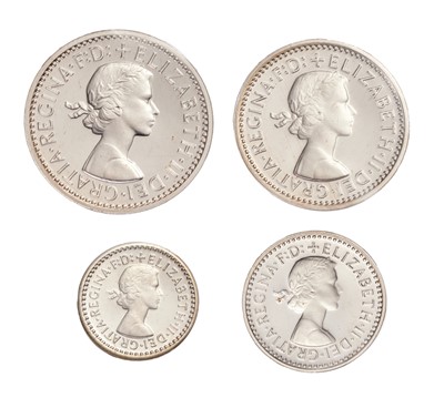 Lot 220 - Elizabeth II, Maundy Set 1980, 4 coin set...