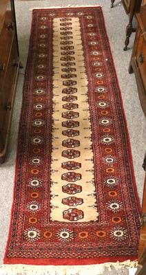 Lot 1263 - Afghan War Rug, the field depicting stylised...