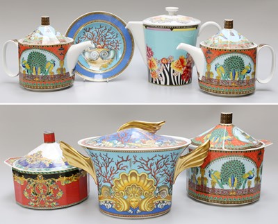 Lot 204 - Rosenthal for Versace Various Shapes and...
