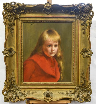 Lot 627 - Maxime Dastugue (1851-1909) French Portrait of...