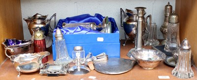 Lot 178 - A Collection of Assorted Silver and Silver...