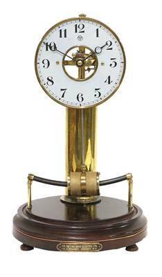 Lot 659 - An Electric Bulle Mantel Clock, The British...