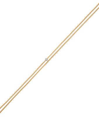 Lot 2009 - An 18 Carat Gold Rose Gold Necklace, by Fope...