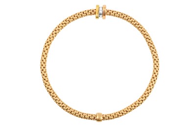 Lot 2013 - An 18 Carat Rose Gold 'Flex'it Prima' Bracelet,...