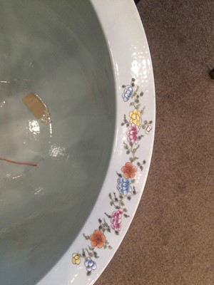 Lot 198 - A Large Chinese Porcelain Fish Bowl, Qianlong...