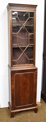 Lot 1386 - A 20th century Slim Mahogany Bookcase,...