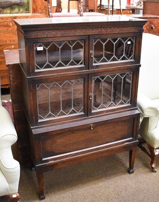 Lot 1360 - An Oak Stacking Bookcase ''Simpoles Chapter...