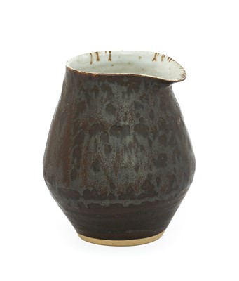Lot 76 - Lucie Rie (1902-1995): A Stoneware Pouring...