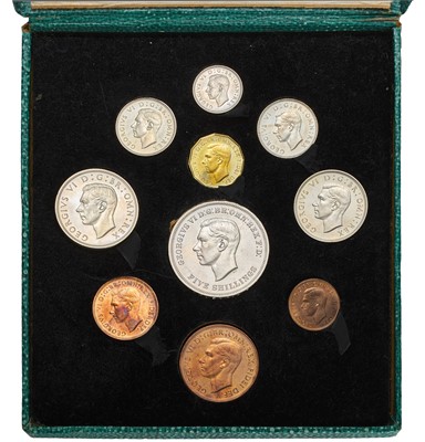 Lot 343 - George VI, Festival of Britain proof set 1951,...