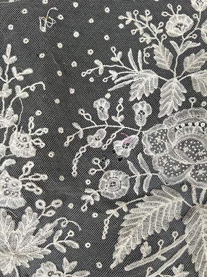 Lot 2059 - Late 19th/Early 20th Century Brussels Appliqué...