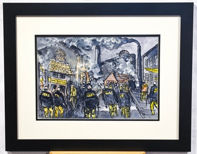 Lot 1001 - Eric Hill (b.1921) "Going on Afters" Signed,...