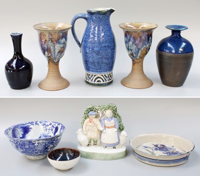 Lot 208 - A Quantity of Studio Pottery, including a Rye...