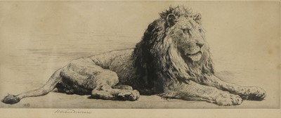 Lot 596 - Herbert Thomas Dicksee RE (1862-1942) Study of...