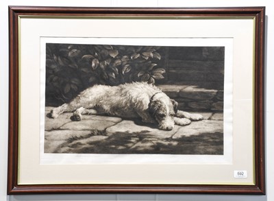 Lot 592 - Herbert Thomas Dicksee RE (1862-1942) A...