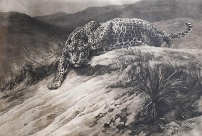 Lot 594 - Herbert Thomas Dicksee RE (1862-1942) Prowling...