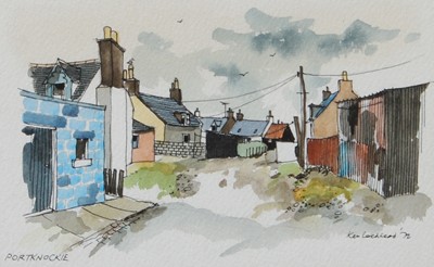 Lot 1172 - Ken Lochhead (1936-2006) Scottish "Portknockie"...