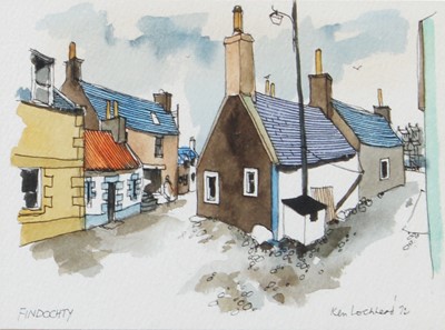 Lot 1172 - Ken Lochhead (1936-2006) Scottish "Portknockie"...