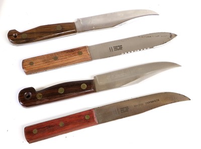 Lot 154 - Seven Sheffield Made Knives, comprising a...