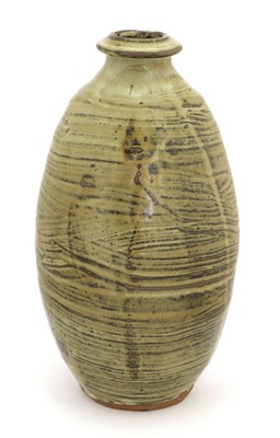 Lot 85 - Mike Dodd (born 1943): A Stoneware Bottle Vase,...