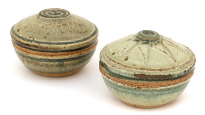 Lot 83 - Richard Batterham (1936-2021): A Stoneware Box...