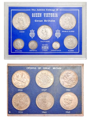 Lot 114 - 2x Coin Presentation Sets, comprising; The...