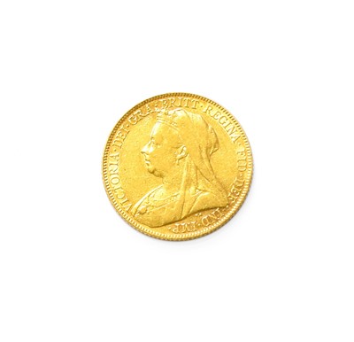 Lot 413 - Victoria, Sovereign 1900 (S.3874) good fine,...