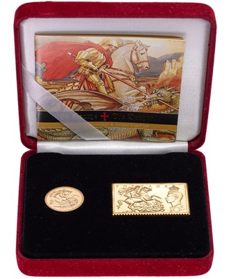 Lot 303 - Elizabeth II, St. George and The Dragon...