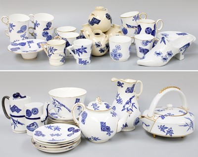 Lot 253 - Various Royal Worcester Porcelain Teawares,...
