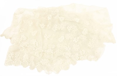 Lot 2065 - Late 19th Century Honiton Lace Appliqué...