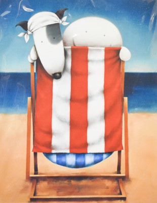 Lot 411 - After Doug Hyde (b.1972) "Brits Abroad" Signed,...